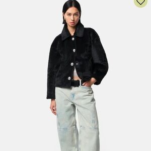 Apparis INDIO Faux Pony Cropped JACKET